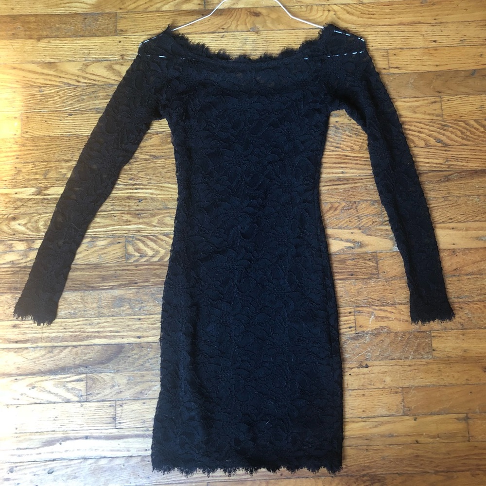 Black Lace Dress